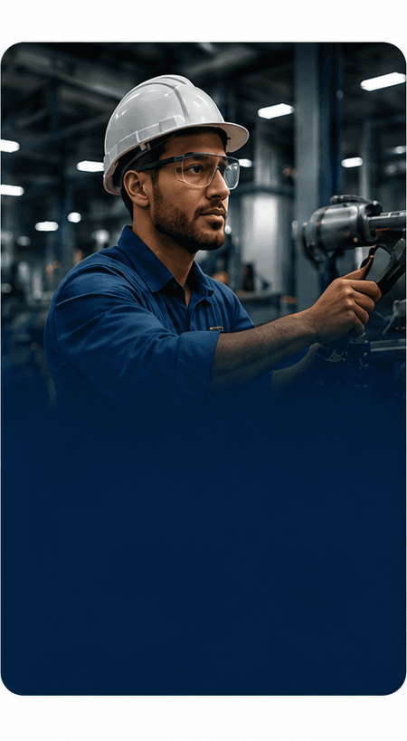 Engineer at work